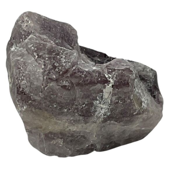 Amethyst Layered Art Glass Cullet Glowing Manganese Slag Glass #5GX58 - Picture 6 of 8